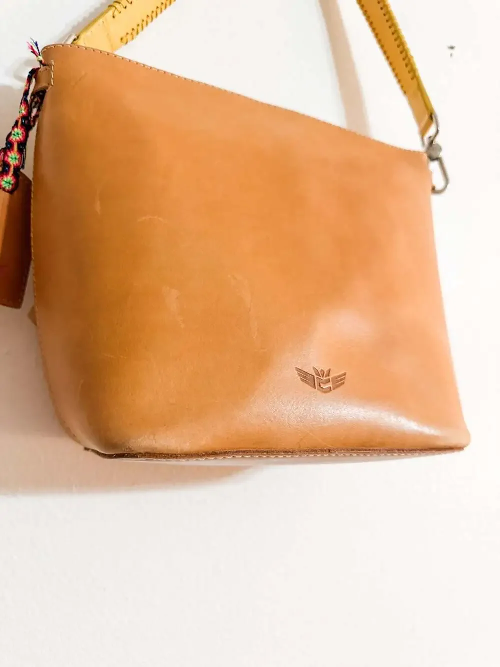 Set of Consuela Leather Diego Hobo Bag and 3 Interchangeable Straps
